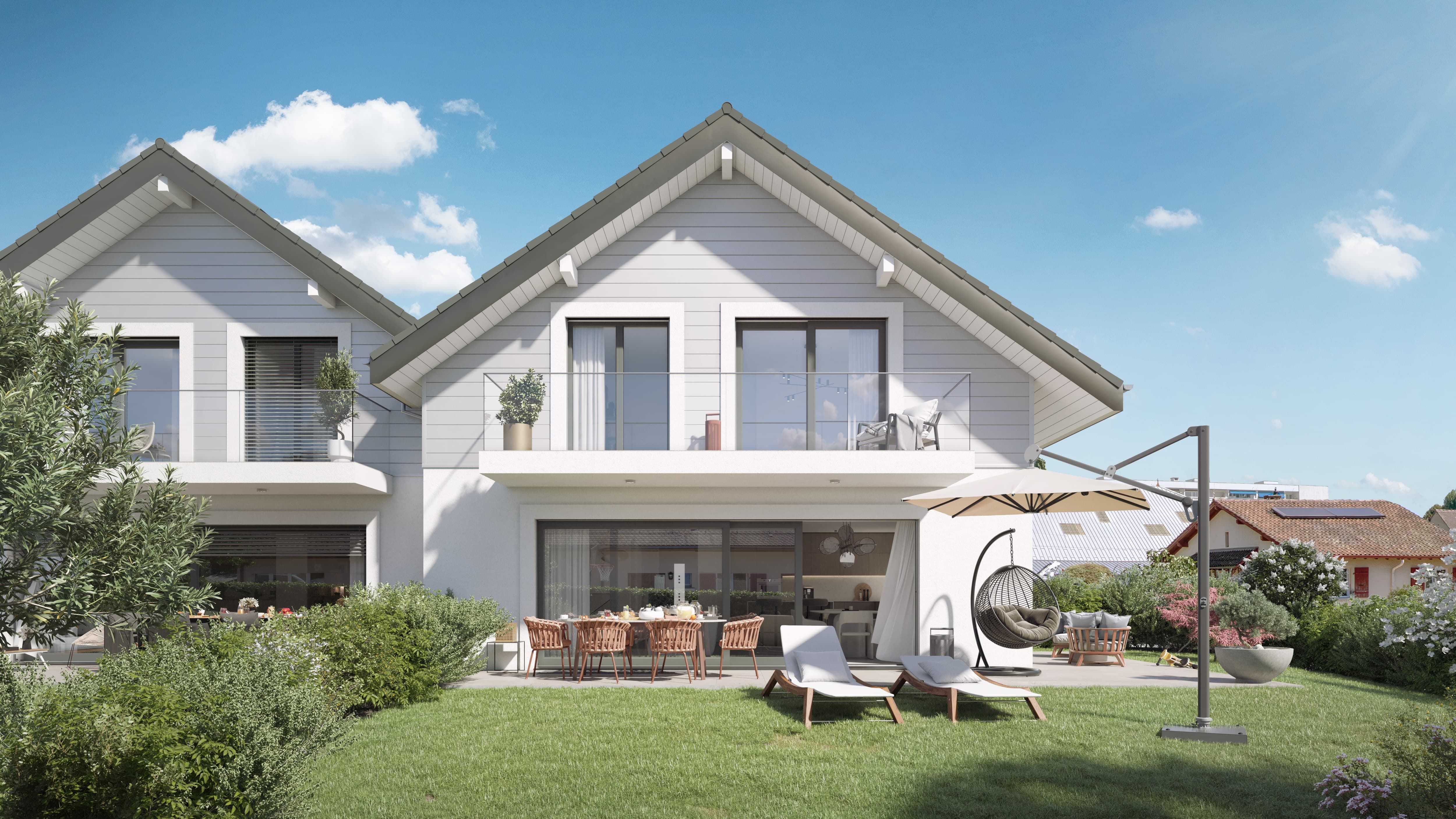 Villas Aurea Lully - vue intérieure du salon